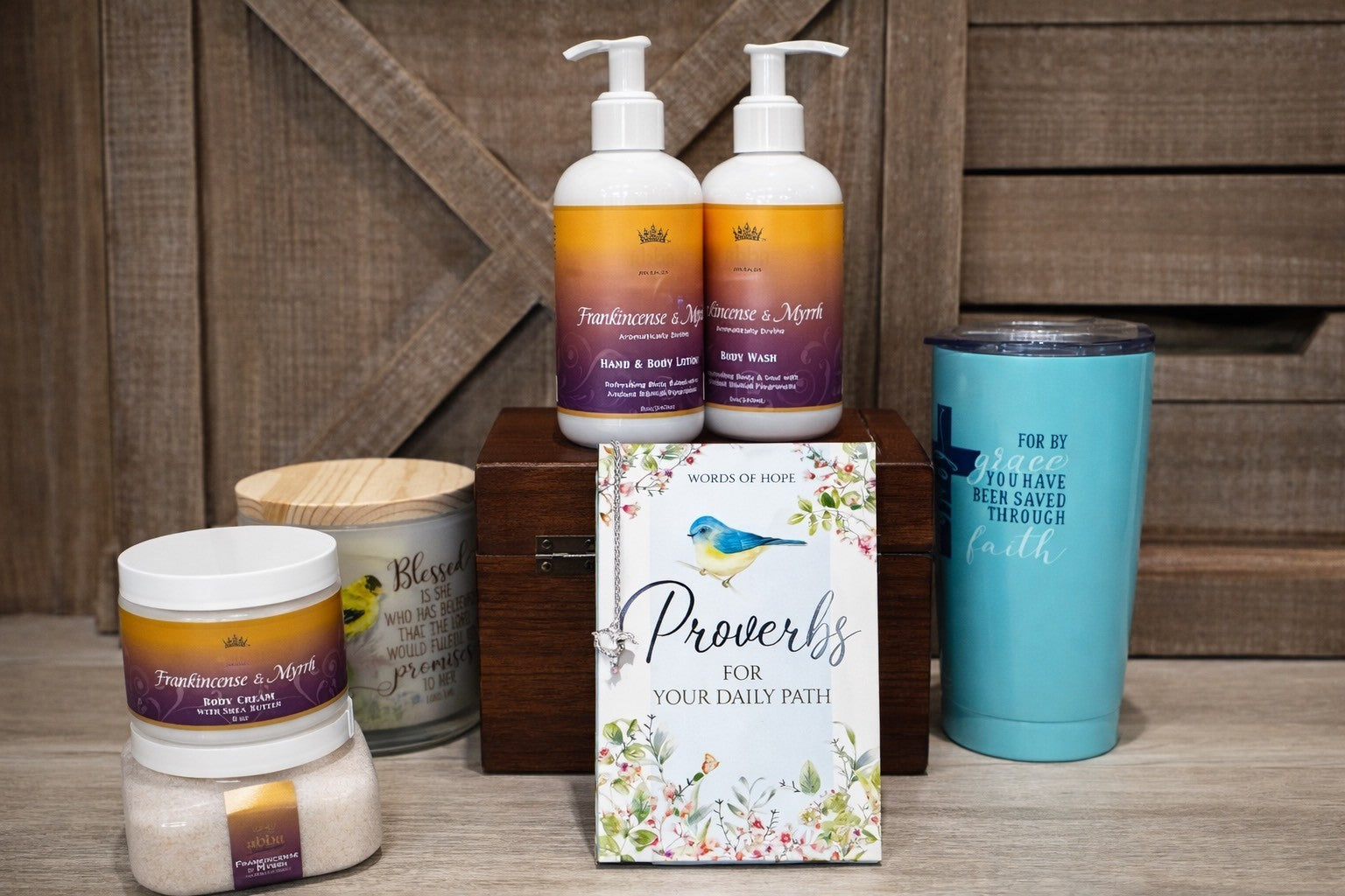 Frankincense & Myrrh Faith & Wellness Bundle (Mystery Gift Set)