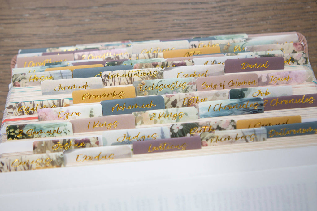 Pretty Bible Book Tabs | Bible Tabs